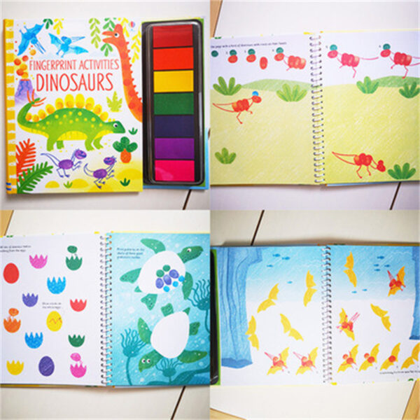 Kids Stamp Game Finger Coloring Book - Image 8