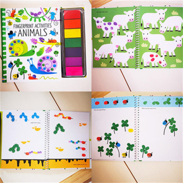 Kids Stamp Game Finger Coloring Book - Image 5