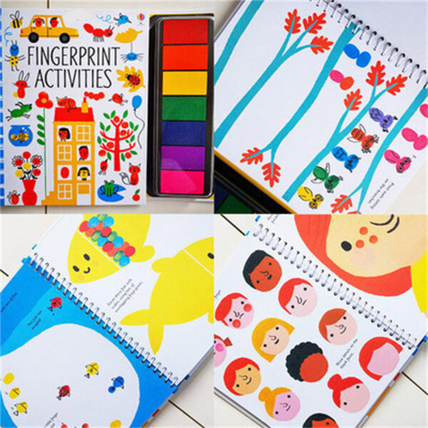 Kids Stamp Game Finger Coloring Book - Image 3