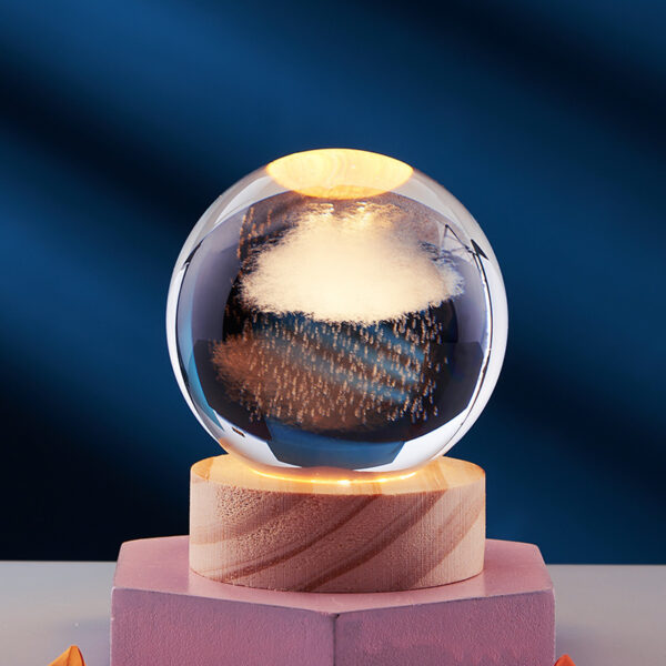 Crystal Ball 3D Night Lamp - Image 9
