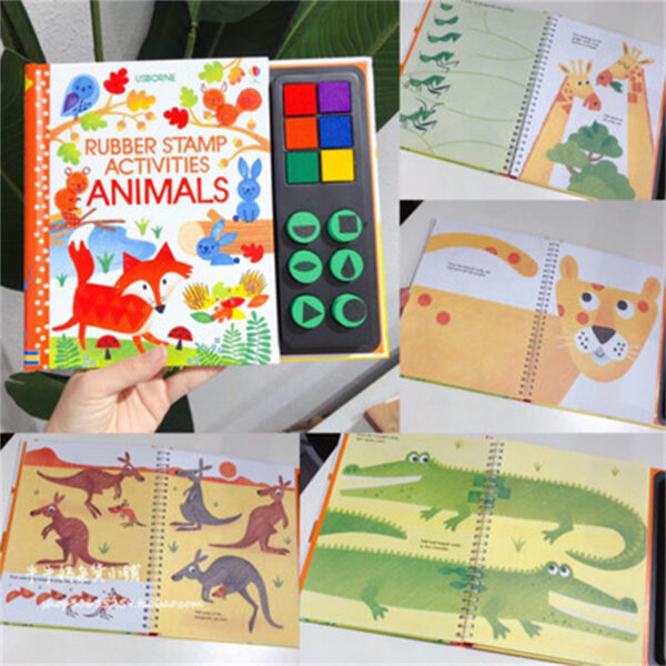 Kids Stamp Game Finger Coloring Book - Image 9