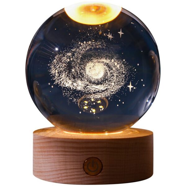 Crystal Ball 3D Night Lamp - Image 6