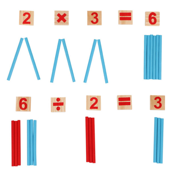 Wooden Montessori early education math toys - Image 6